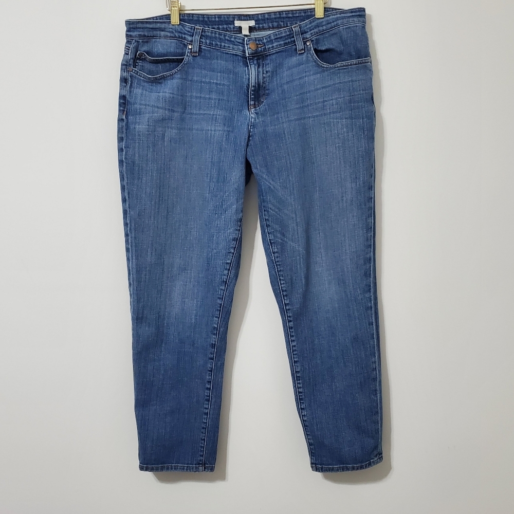 Eileen Fisher Ankle Jeans Size 16